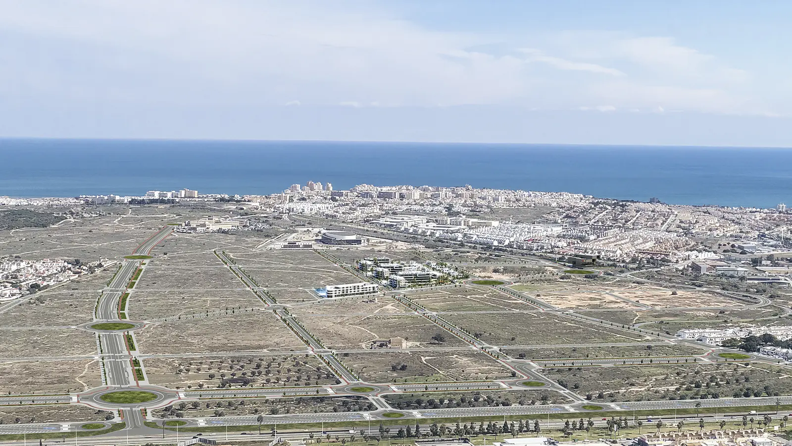 Földszinti 3 hálószobás teraszos prémium lakás Torreviejában a spanyol tengerpartnál csodálatos közösségi terekkel. – Torrevieja